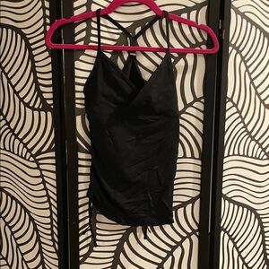 Lululemon vintage cinched side racer back workout top